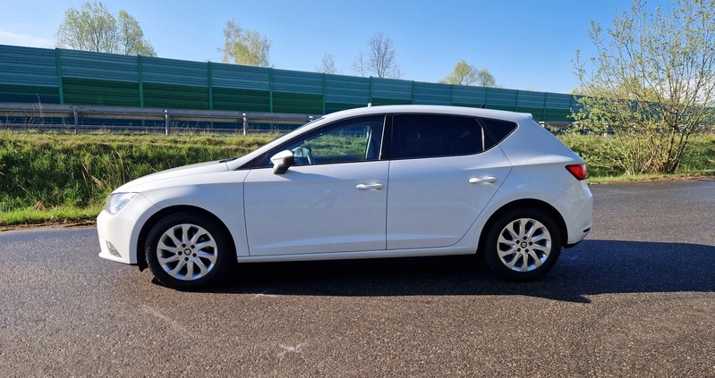 Seat Leon cena 38500 przebieg: 198000, rok produkcji 2014 z Nidzica małe 79